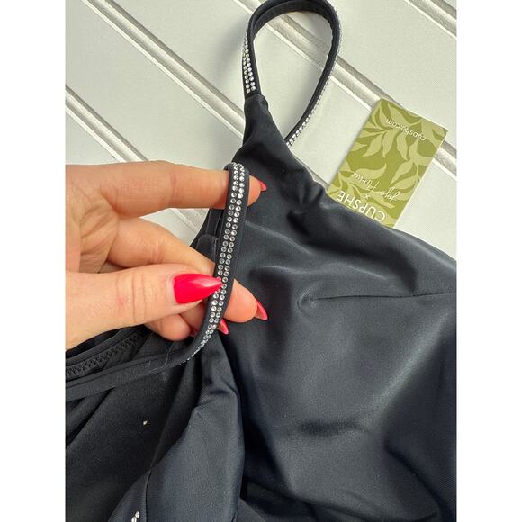 NWT Cupshe x JoJo Jackie Scoop Back One-Piece & Jagger Underwire Bikini Bundle S - Picture 6 of 11